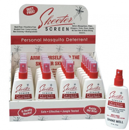 Skeeter Screen Mosquito Spray 4 oz. DEET-Free