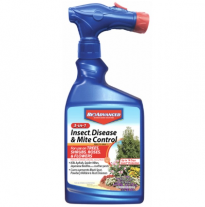 BioAdvanced® 3-in-1 Insect, Disease & Mite Control I - 32oz - Ready-to-Spray
