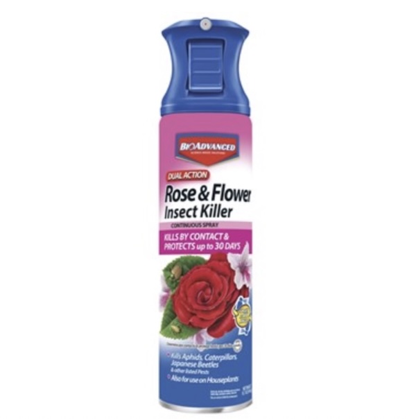 BioAdvanced® Dual Action Rose & Flower Insect Killer - 15oz - Aerosol - Ready-to-Use