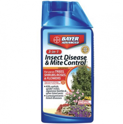 BioAdvanced® 3-in-1 Insect, Disease & Mite Control I - 32oz - Concentrate 