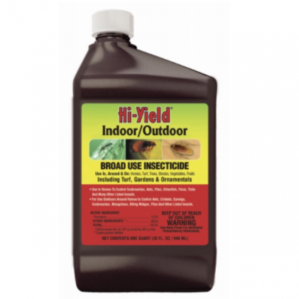 Hi-Yield® Indoor/Outdoor Broad Use Insecticide 32oz Concentrate: