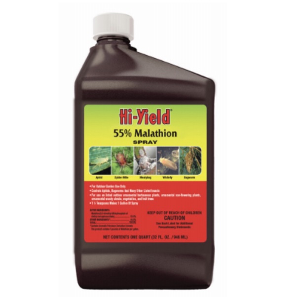 Hi-Yield® 55% Malathion Insect Spray - 32oz - Liquid Concentrate