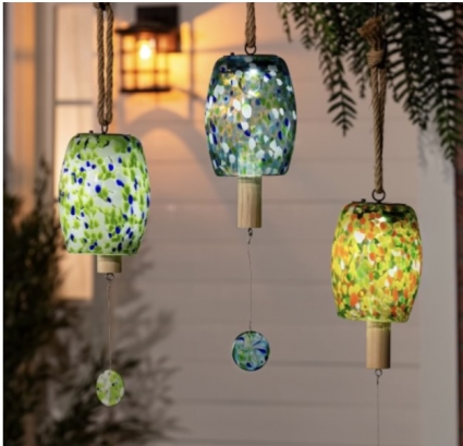 Glass Solar Garden Bell (sold seperately)