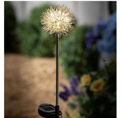 Solar Dandelion Garden Stake 