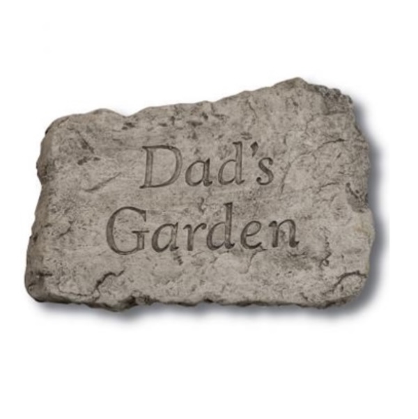 "DAD'S GARDEN" Stepping Stone