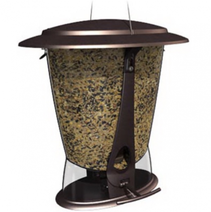 Copper Squirrel Proof Bird Feeder