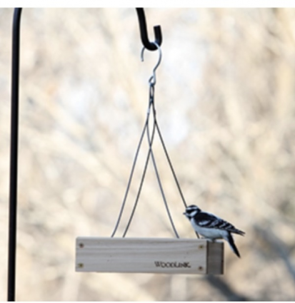 Small Hanging Platform Bird Feeder