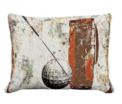 Golf Gear Decorative Pillow