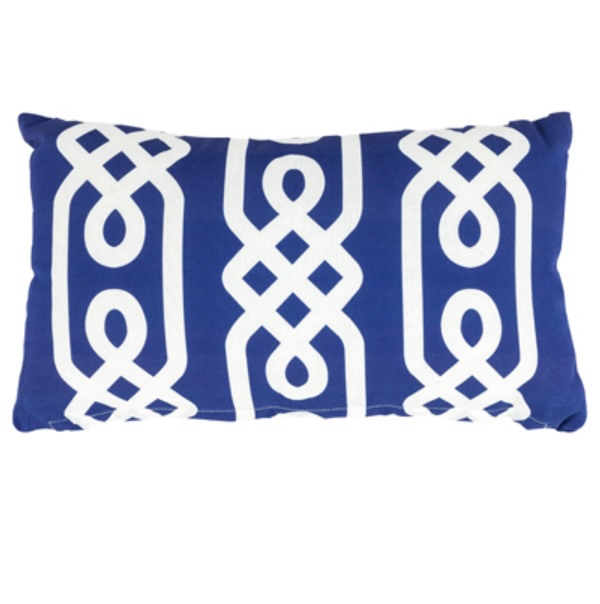 Aegean Navy Lumbar Pillow