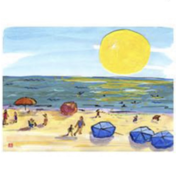 Beach Vacation Pillow