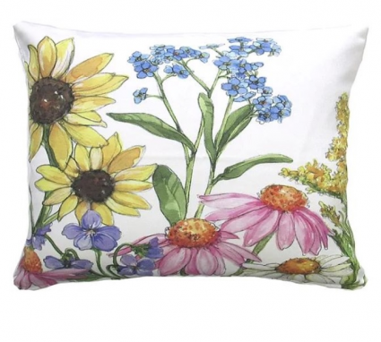 Wildflowers 2 Pillow