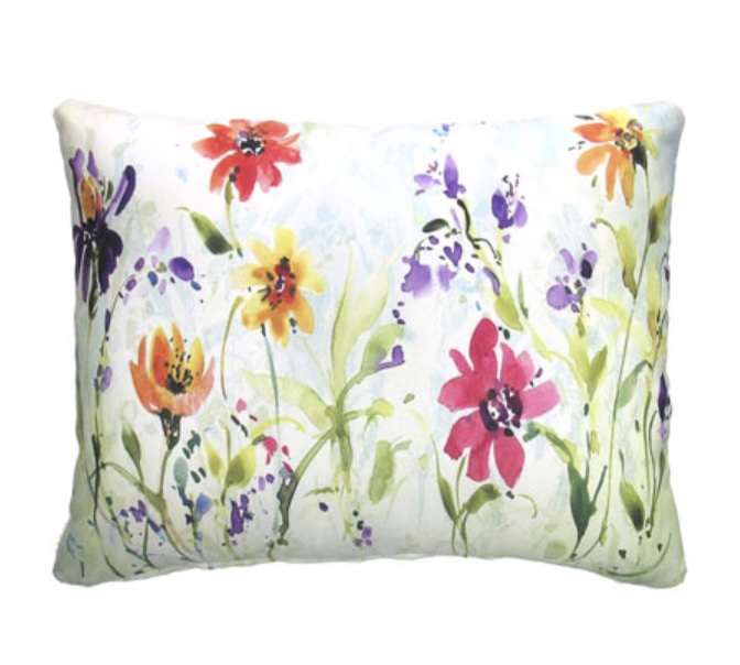 Wildflower Field Pillow