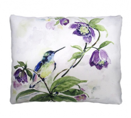 Hummingbird Pillow