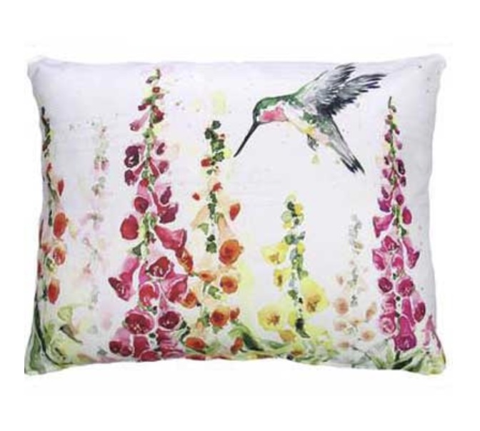 Hummingbird Pillow