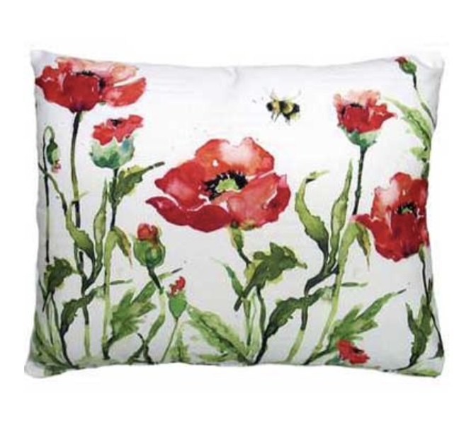 Poppies Pillow