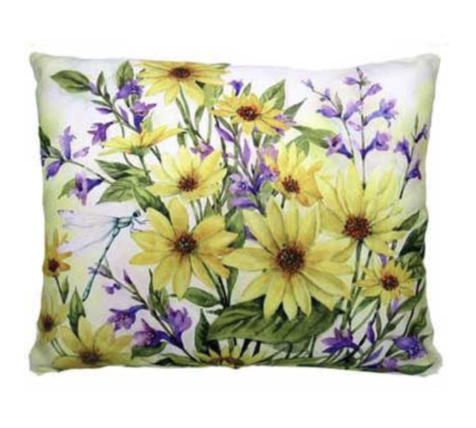 Yellow Daisies Pillow