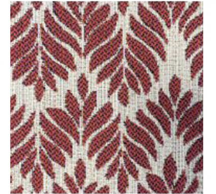 Rose Leaf Square Pillow