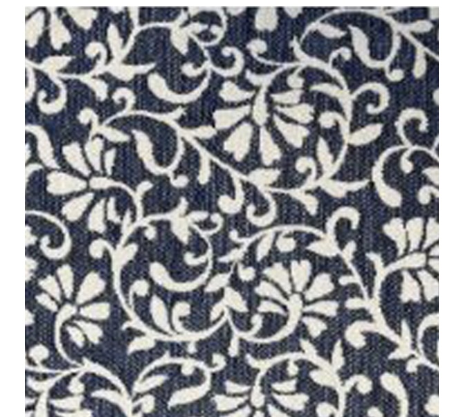 Jasmine Blue Pillow 12" x 20"