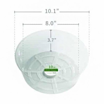 10" Deep Vinyl Saucer