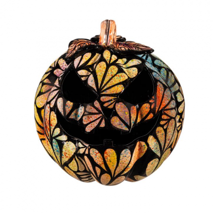 Jack-O-Lantern - Large Floral Burst
