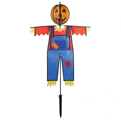 Pumpkin Scarecrow Ground Spinner