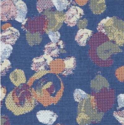 Polka Blue Pillow 16" x 16"