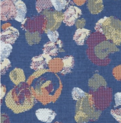 Polka Blue Pillow 16" x 16"