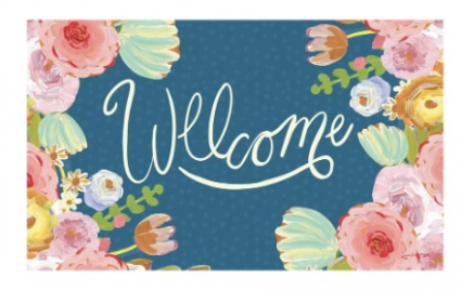 Positivity Blooms Doormat 