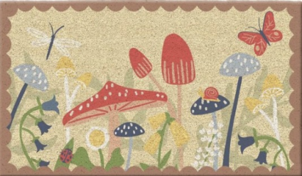 Mushroom Meadow Doormat