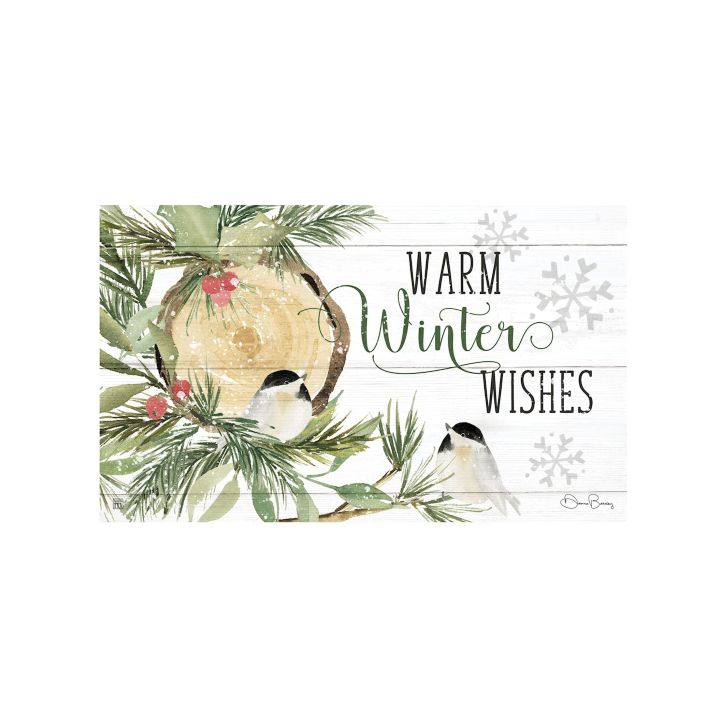 DOORMAT, WINTER CABIN