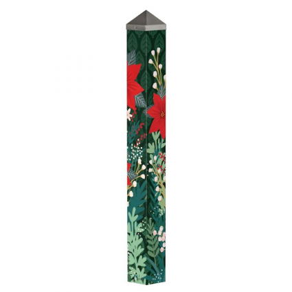 ART POLE, 40" WINTER GARDEN