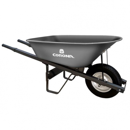 Corona AllSteel 6 Cu. Ft. Wheelbarrow