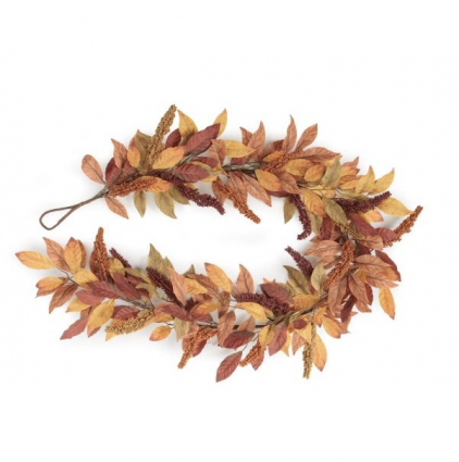Fall Leaf Garland 6' 