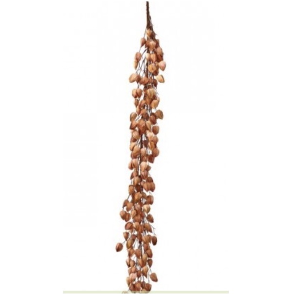 Cinnamon Chinese Lantern Garland 48"