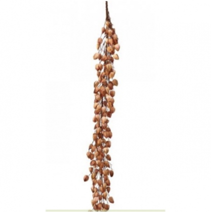Cinnamon Chinese Lantern Garland 48"