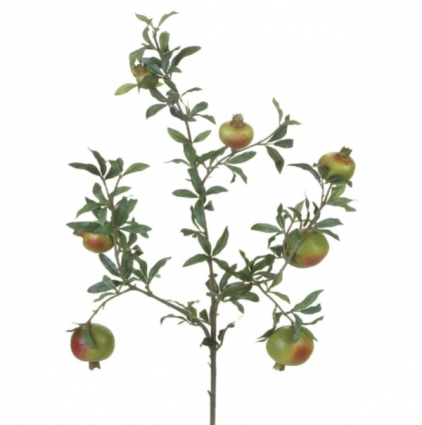 Red Pomegranate Spray 32"