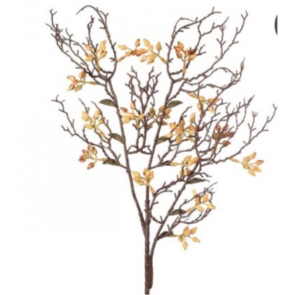 Cream Forest Privet Spray 28"