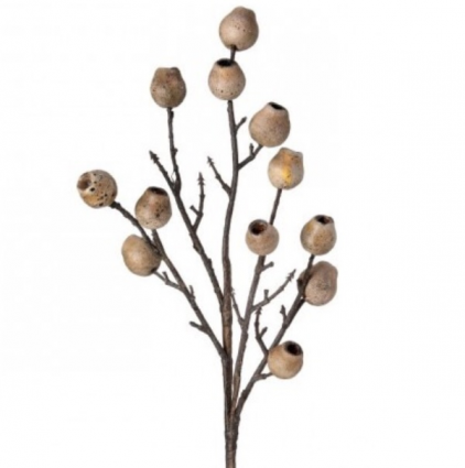 Filbert Brown Berry Spray 21"
