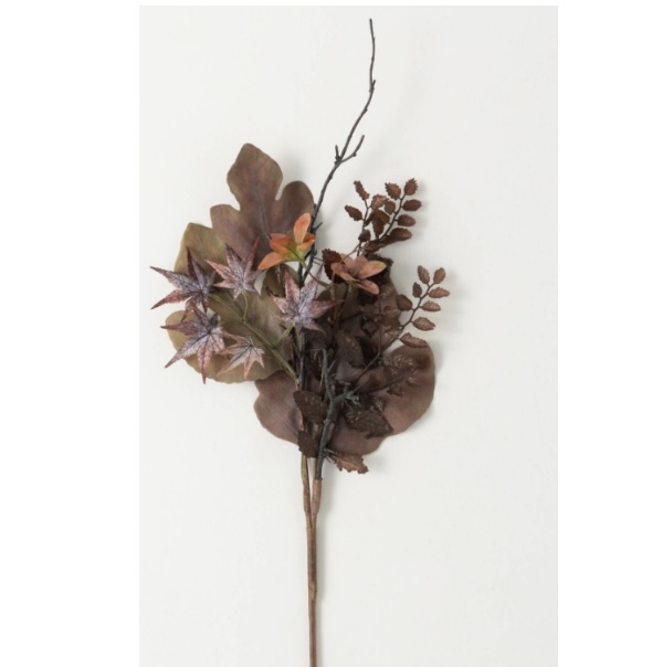 Mixed Leaf Rustic Fall Pick 27"