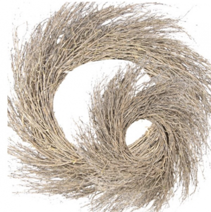 Natural Grapevine Wreath 25"