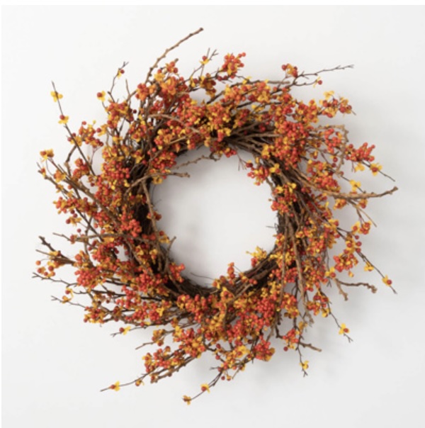 Bittersweet Berry Wreath 26"