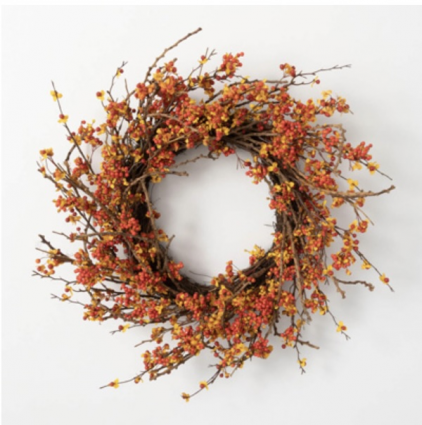 Bittersweet Berry Wreath 26"