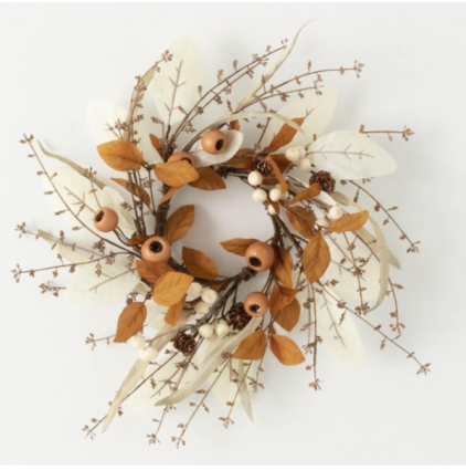 Mixed Foliage Ring 14"
