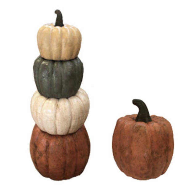 Tan Stackable Pumpkin