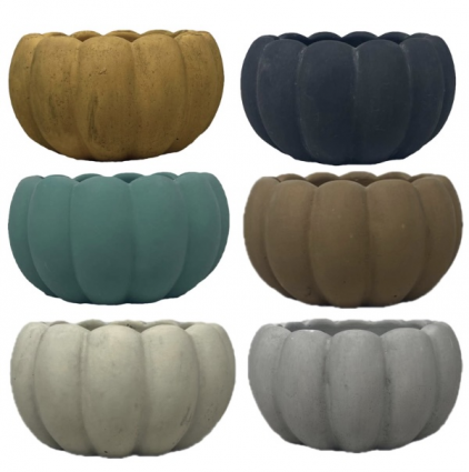 Pumpkin Planters in Six Colors (sold separately)