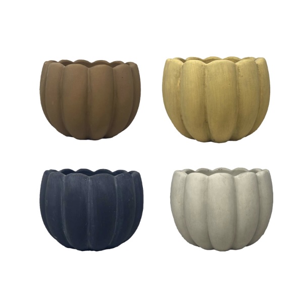 Pumpkin Planters - Choose from Four Colors