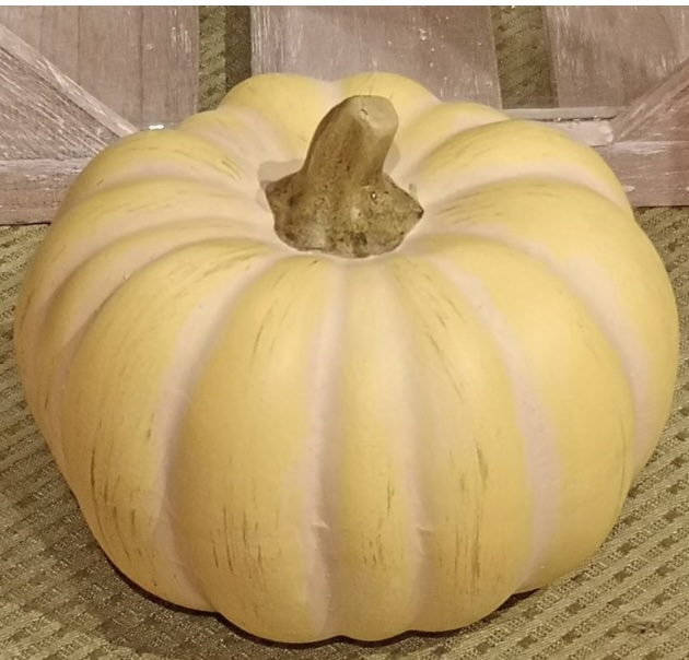 Yellow Pumpkin 4"