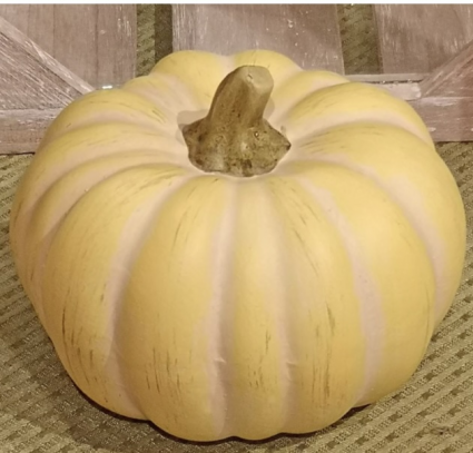 Yellow Pumpkin 4"