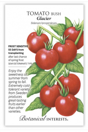 Glacier Bush Tomato Seeds