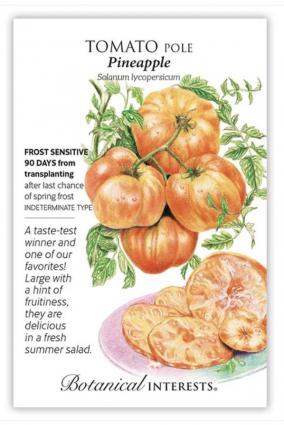 Pineapple Pole Tomato Seeds